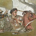 Alexander und_Bucephalus, Schlacht von Issus, Mosaik_