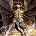 W.Blake, 1803 Mondsichelmadonna und der rote Drache, nach der  Offenbarung des Johannes